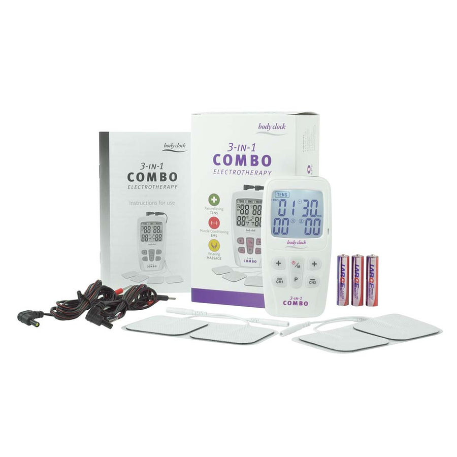 3-in-1 Combo - TENS Machine, EMS & Massage by Body Clock | Elle TENS