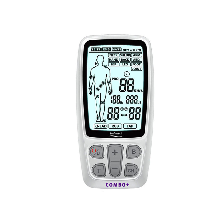 3-In-1 Combo PLUS - TENS, EMS & Massage with Body Mapping by Body Clock